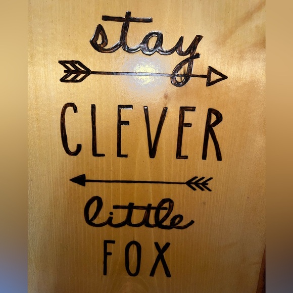 Set of 3 - handmade wooden decor - Picture 4 of 4